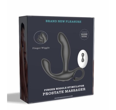 Finger Wiggle Prostate Massager with remote